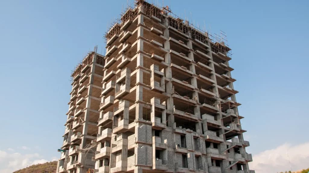12th Floor construction progress, January 2024