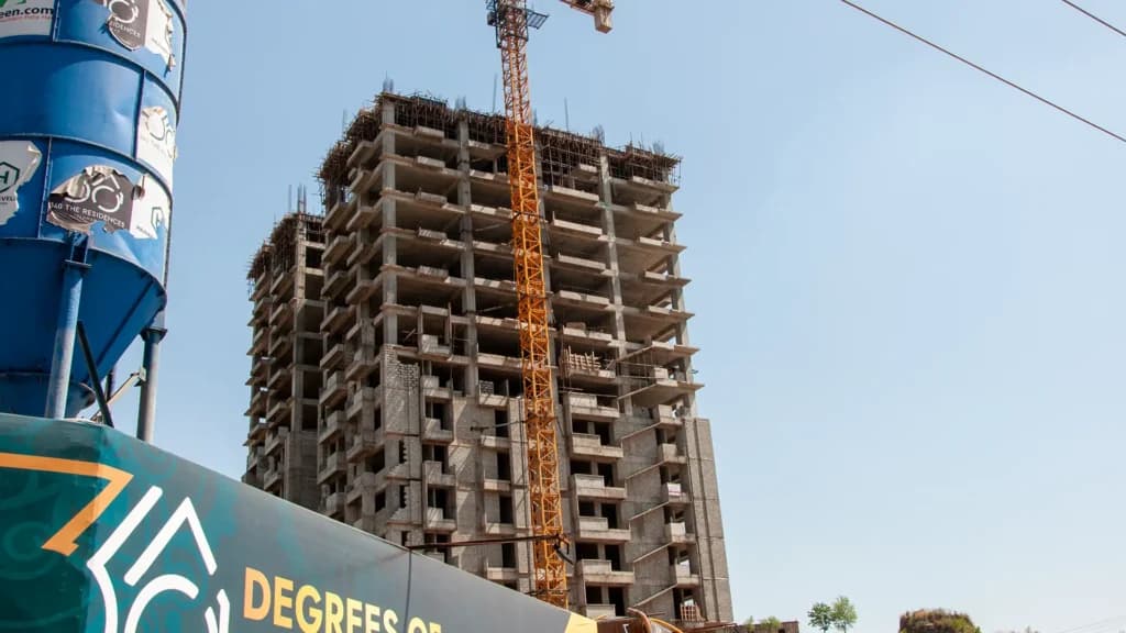 14th Floor construction progress, March 2024