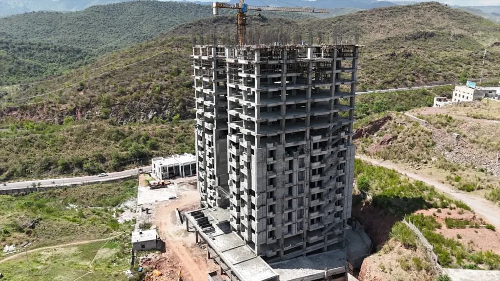 15th Floor construction progress, April 2024
