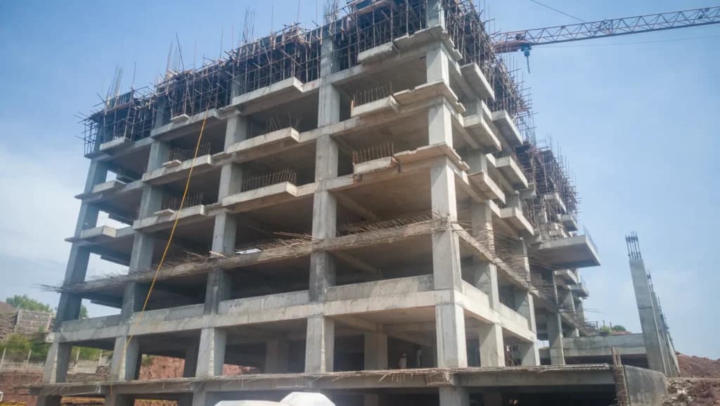 4th Floor construction progress, May 2023