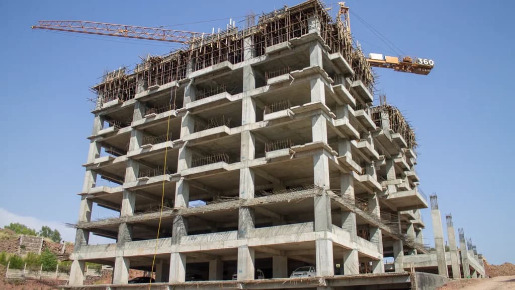 5th Floor construction progress, June 2023