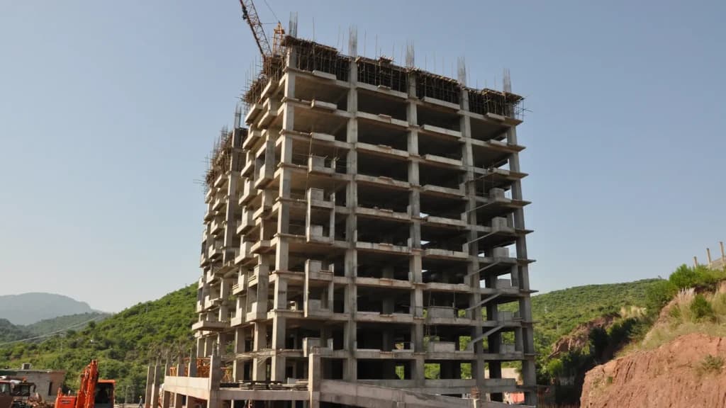 9th Floor construction progress, October 2023