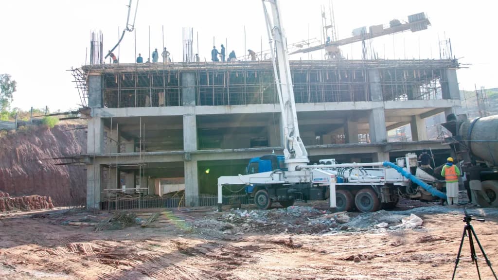 Ground Level 1 construction progress, January 2023
