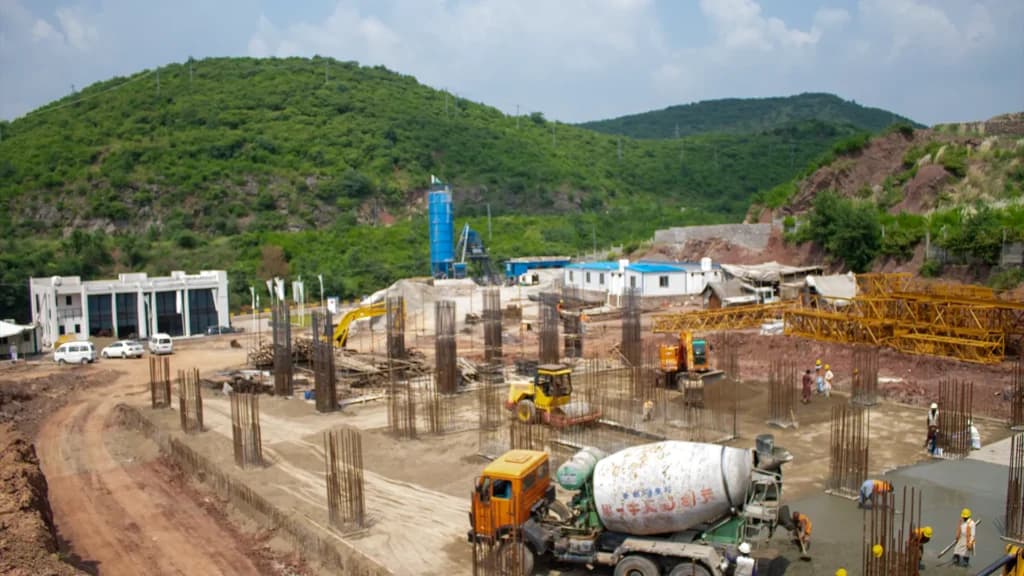 Raft construction progress, October 2022